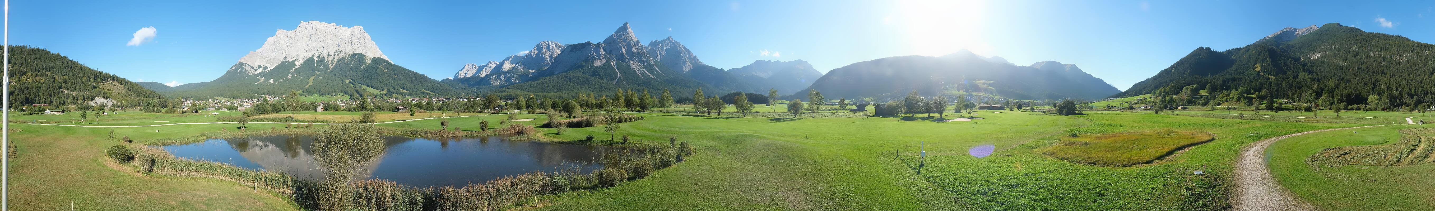 Archiv Foto Webcam Golfclub Zugspitze-Tirol Ehrwald-Lermoos