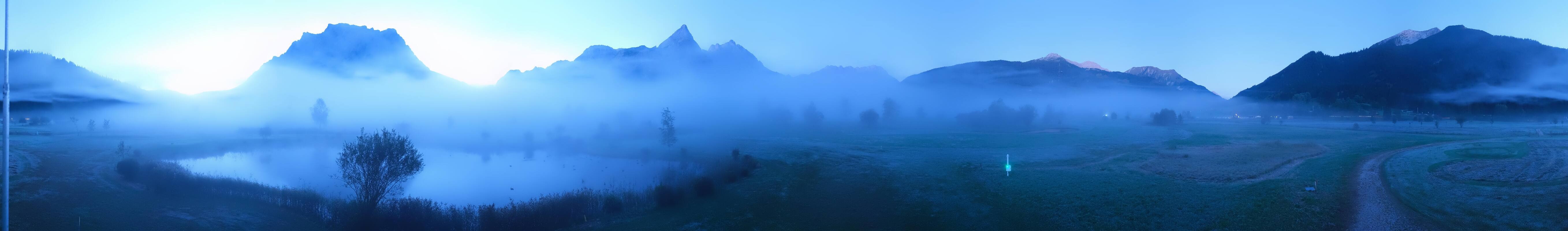 Archiv Foto Webcam Golfclub Zugspitze-Tirol Ehrwald-Lermoos