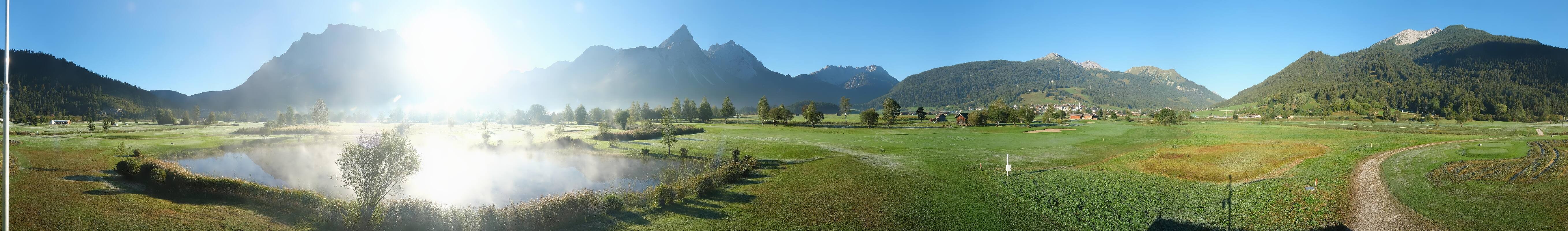 Archiv Foto Webcam Golfclub Zugspitze-Tirol Ehrwald-Lermoos