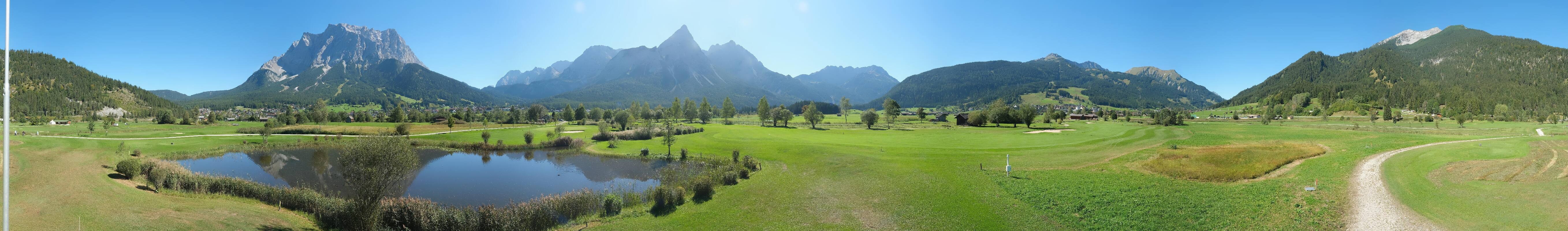Archiv Foto Webcam Golfclub Zugspitze-Tirol Ehrwald-Lermoos