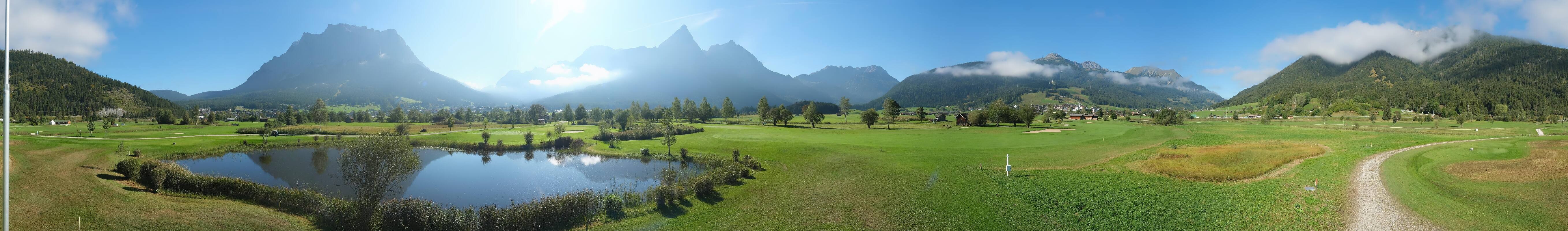 Archiv Foto Webcam Golfclub Zugspitze-Tirol Ehrwald-Lermoos