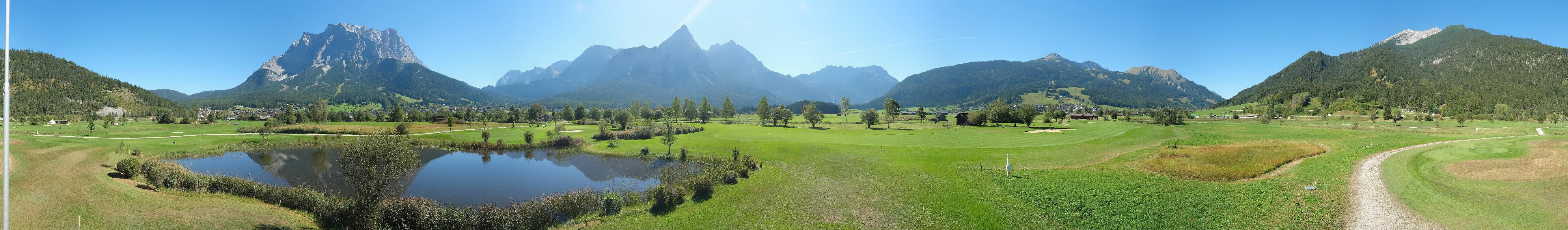 Archiv Foto Webcam Golfclub Zugspitze-Tirol Ehrwald-Lermoos