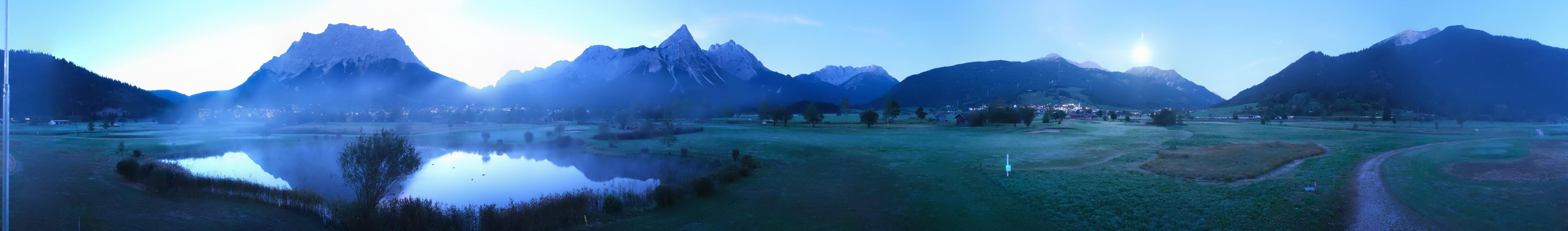 Archiv Foto Webcam Golfclub Zugspitze-Tirol Ehrwald-Lermoos