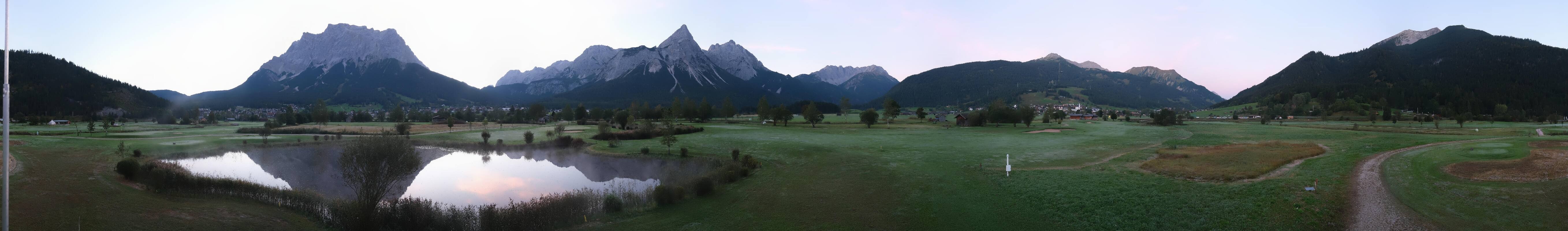 Archiv Foto Webcam Golfclub Zugspitze-Tirol Ehrwald-Lermoos