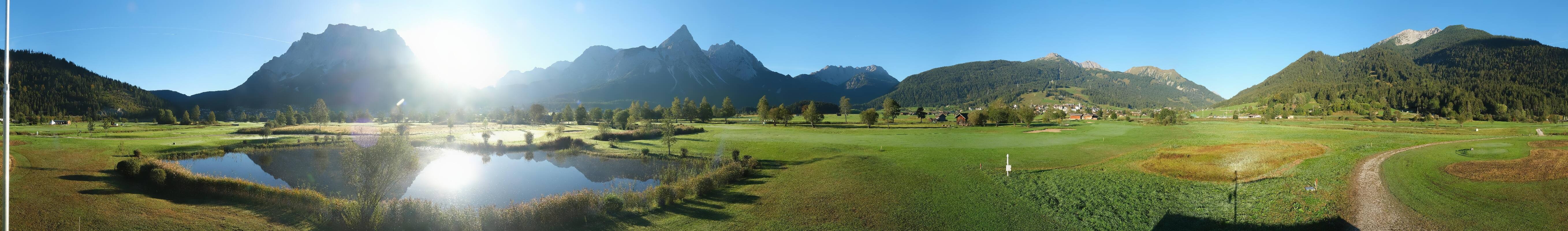Archiv Foto Webcam Golfclub Zugspitze-Tirol Ehrwald-Lermoos