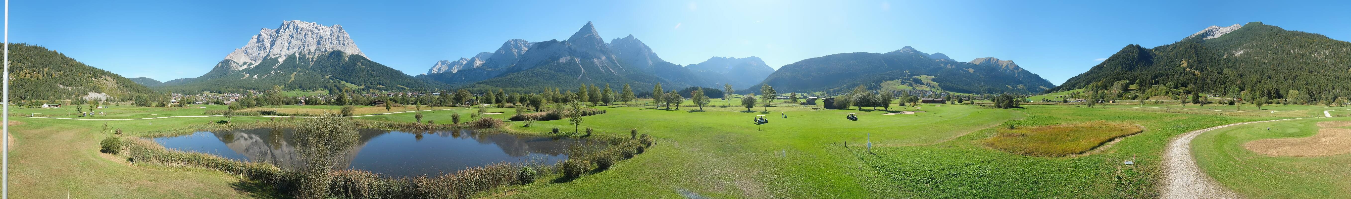 Archiv Foto Webcam Golfclub Zugspitze-Tirol Ehrwald-Lermoos