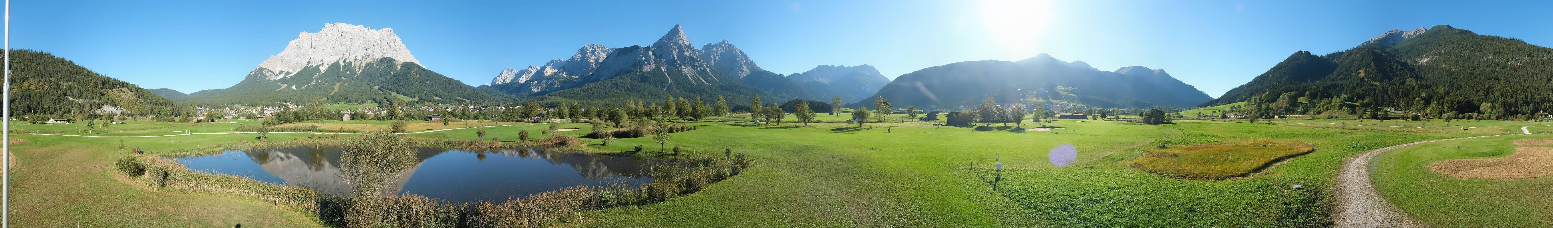 Archiv Foto Webcam Golfclub Zugspitze-Tirol Ehrwald-Lermoos