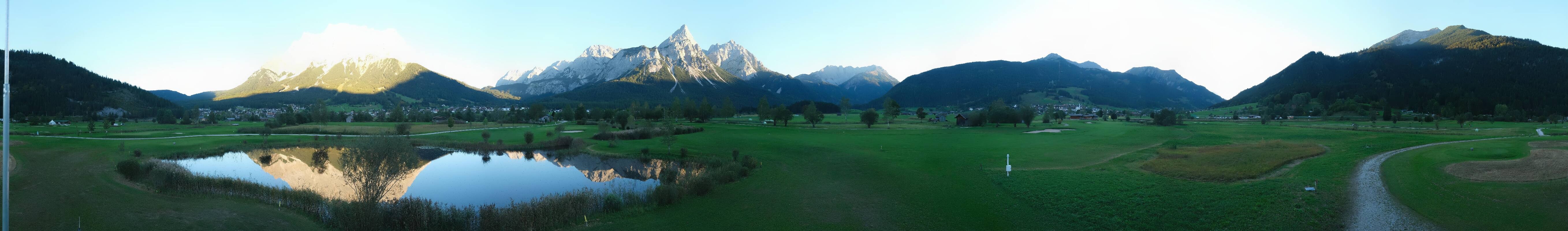 Archiv Foto Webcam Golfclub Zugspitze-Tirol Ehrwald-Lermoos