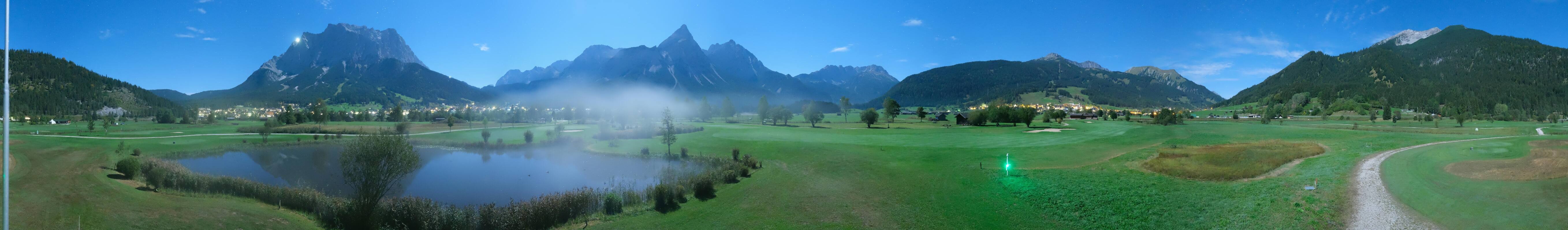 Archiv Foto Webcam Golfclub Zugspitze-Tirol Ehrwald-Lermoos