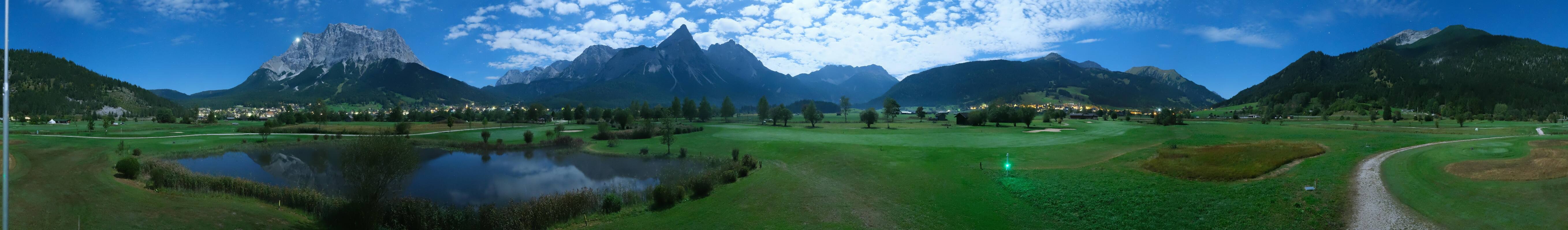 Archiv Foto Webcam Golfclub Zugspitze-Tirol Ehrwald-Lermoos
