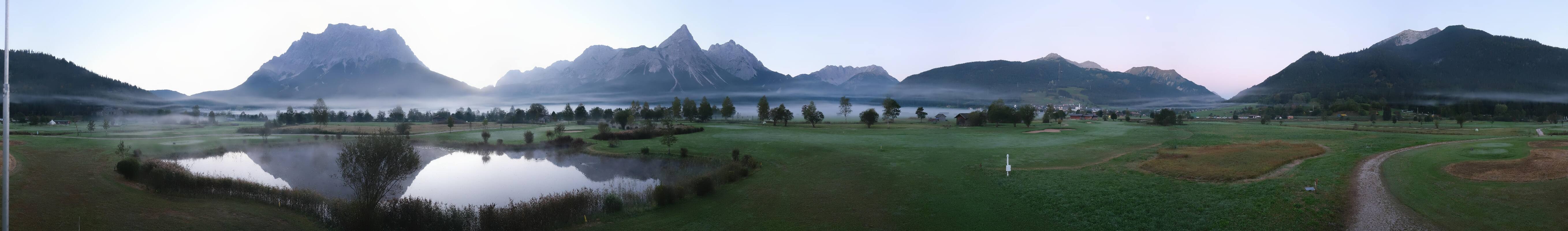 Archiv Foto Webcam Golfclub Zugspitze-Tirol Ehrwald-Lermoos