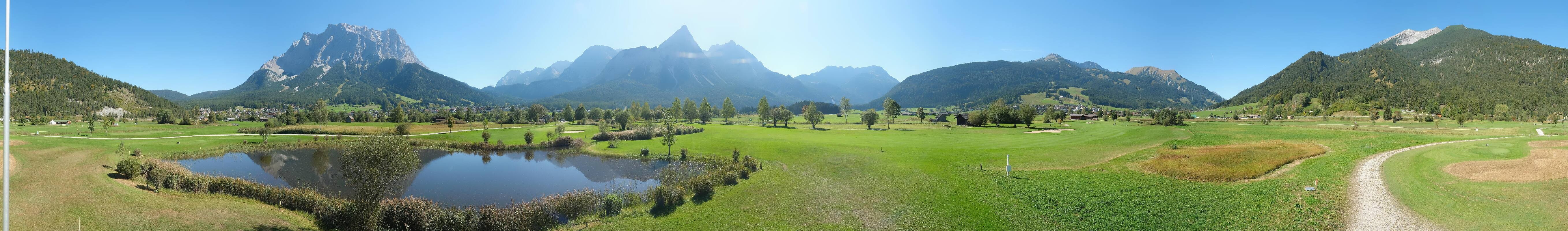 Archiv Foto Webcam Golfclub Zugspitze-Tirol Ehrwald-Lermoos