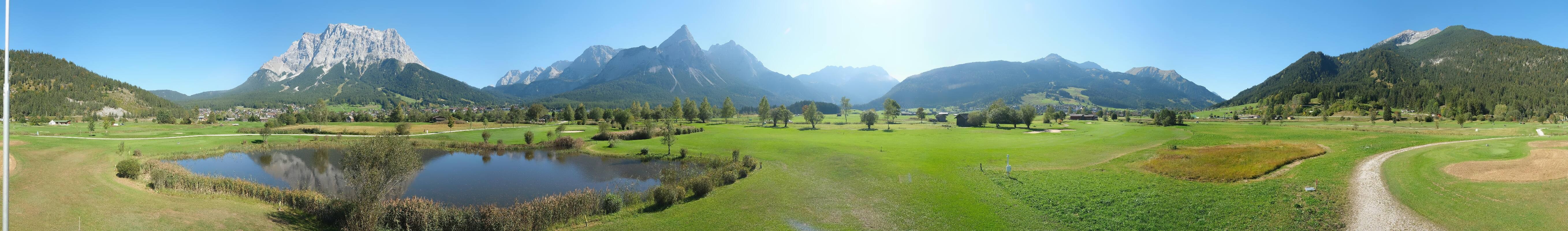 Archiv Foto Webcam Golfclub Zugspitze-Tirol Ehrwald-Lermoos