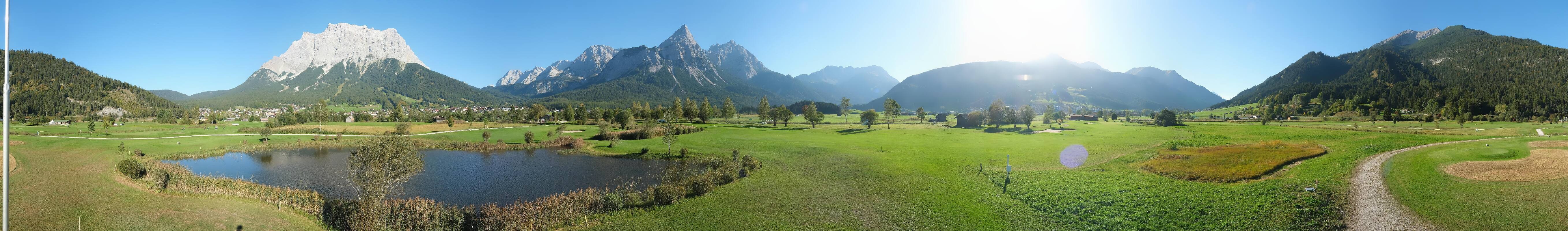 Archiv Foto Webcam Golfclub Zugspitze-Tirol Ehrwald-Lermoos