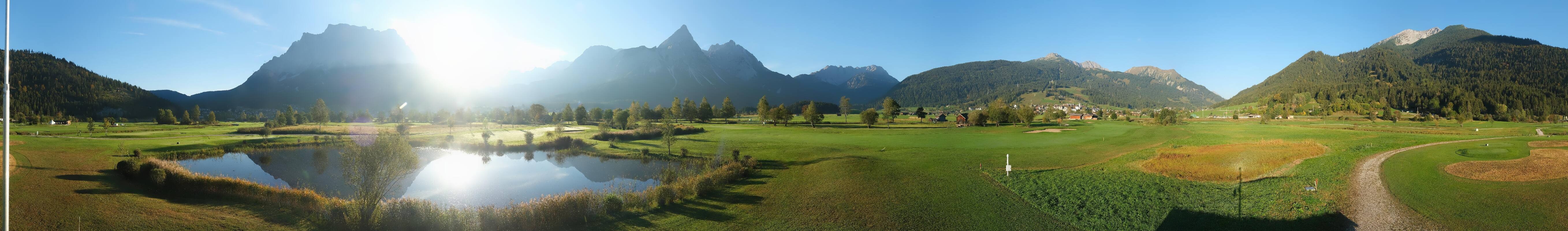 Archiv Foto Webcam Golfclub Zugspitze-Tirol Ehrwald-Lermoos