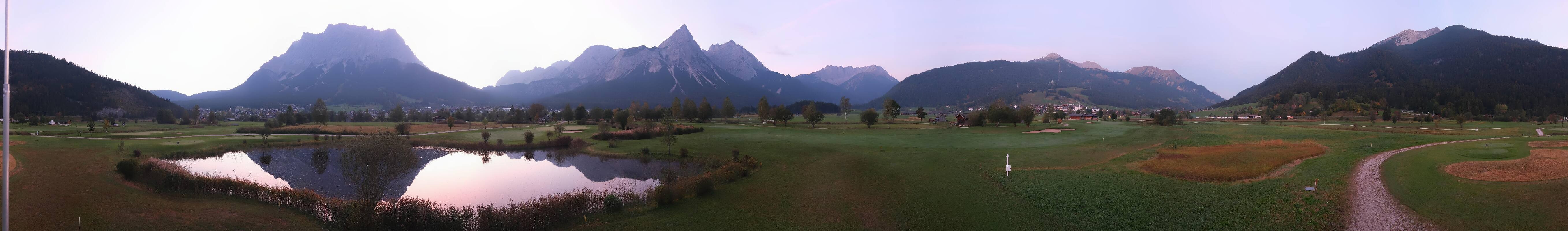 Archiv Foto Webcam Golfclub Zugspitze-Tirol Ehrwald-Lermoos