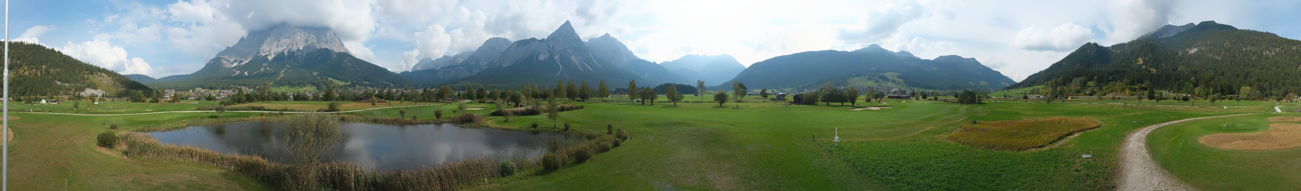 Archiv Foto Webcam Golfclub Zugspitze-Tirol Ehrwald-Lermoos