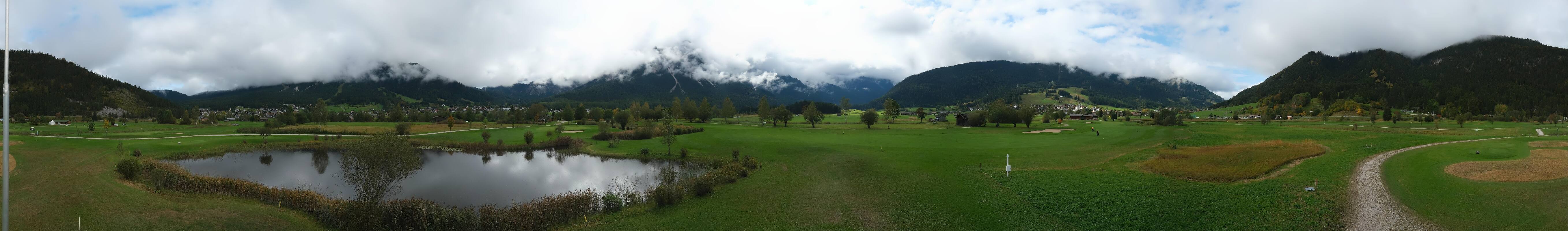 Archiv Foto Webcam Golfclub Zugspitze-Tirol Ehrwald-Lermoos
