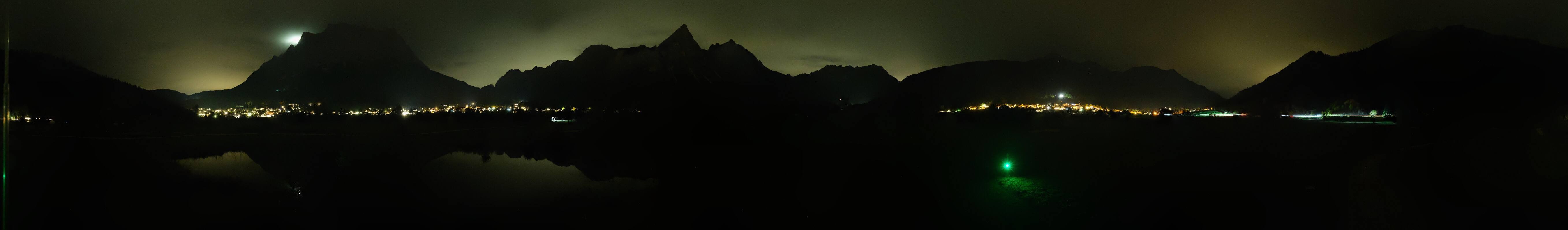 Archived image Webcam Ehrwald-Lermoos: Golf Club Zugspitze