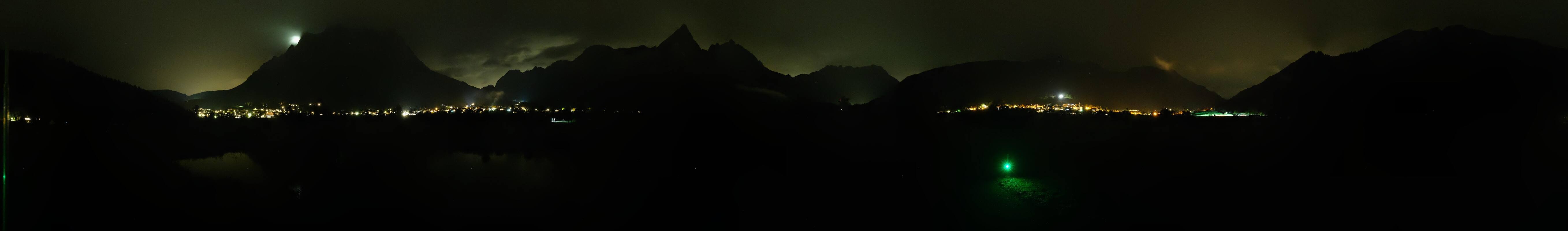 Archived image Webcam Ehrwald-Lermoos: Golf Club Zugspitze