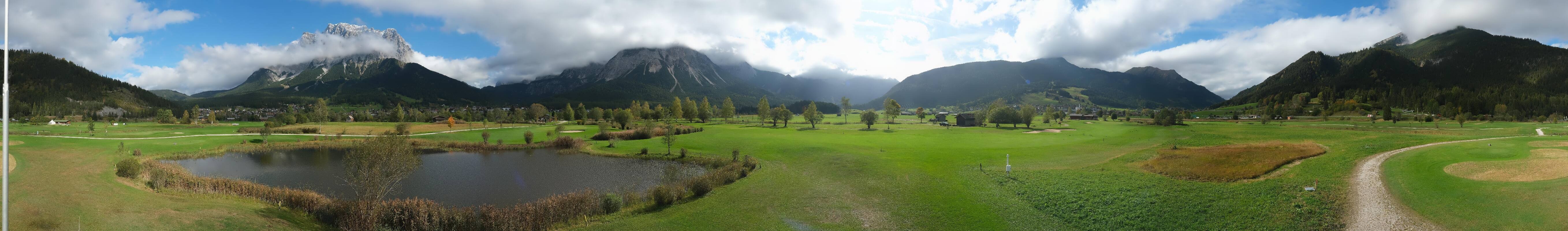 Archiv Foto Webcam Golfclub Zugspitze-Tirol Ehrwald-Lermoos