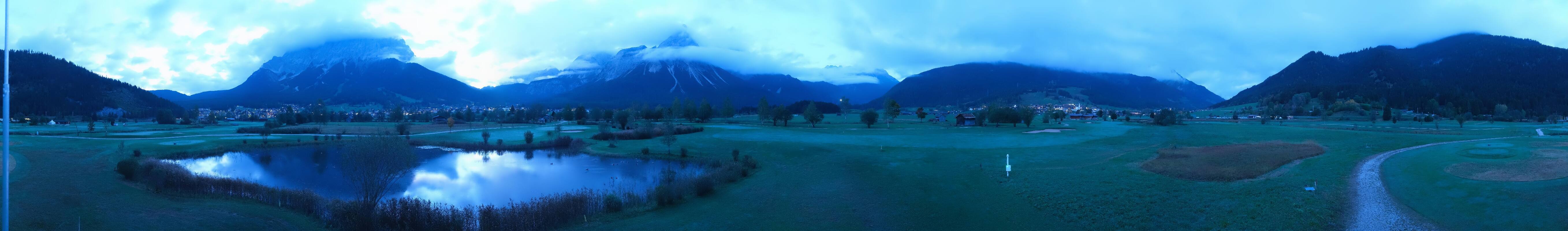 Archiv Foto Webcam Golfclub Zugspitze-Tirol Ehrwald-Lermoos