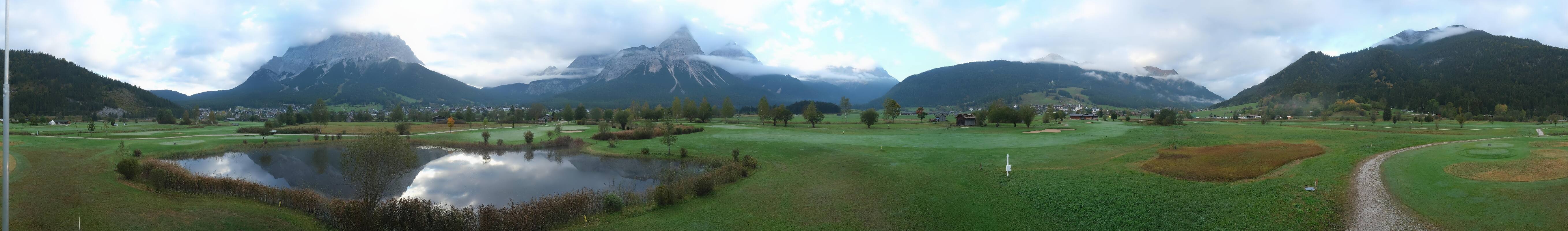 Archiv Foto Webcam Golfclub Zugspitze-Tirol Ehrwald-Lermoos