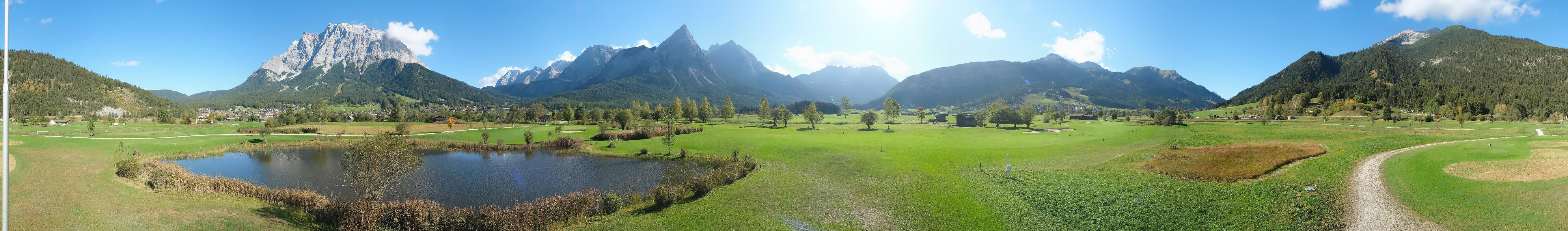 Archiv Foto Webcam Golfclub Zugspitze-Tirol Ehrwald-Lermoos