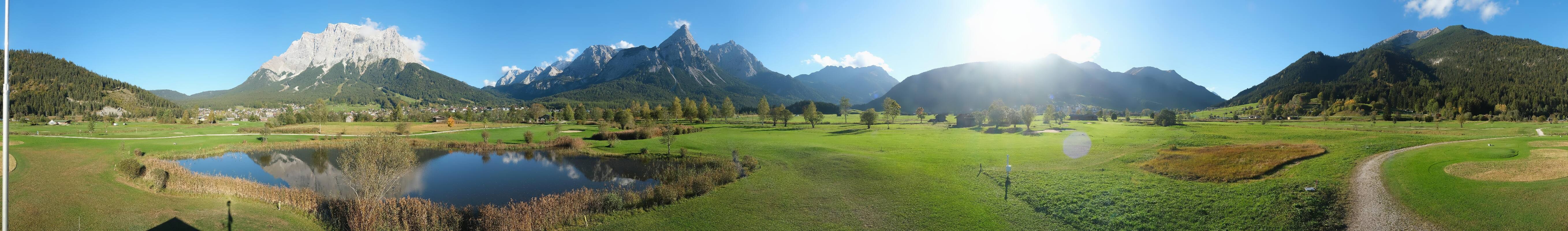 Archiv Foto Webcam Golfclub Zugspitze-Tirol Ehrwald-Lermoos