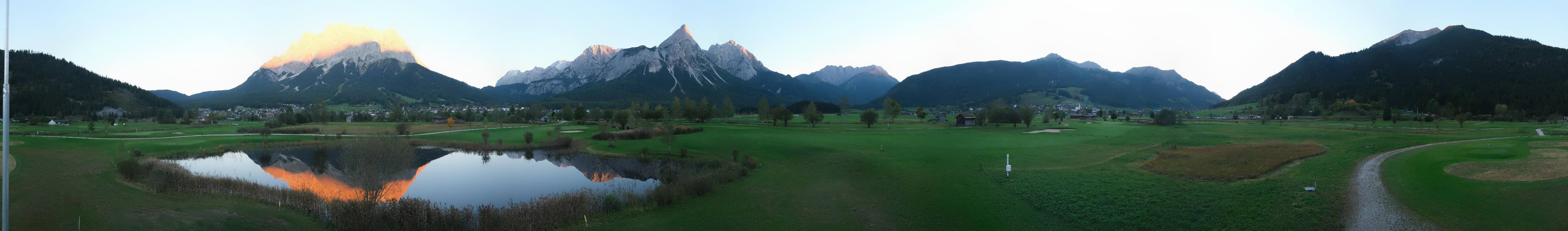Archiv Foto Webcam Golfclub Zugspitze-Tirol Ehrwald-Lermoos