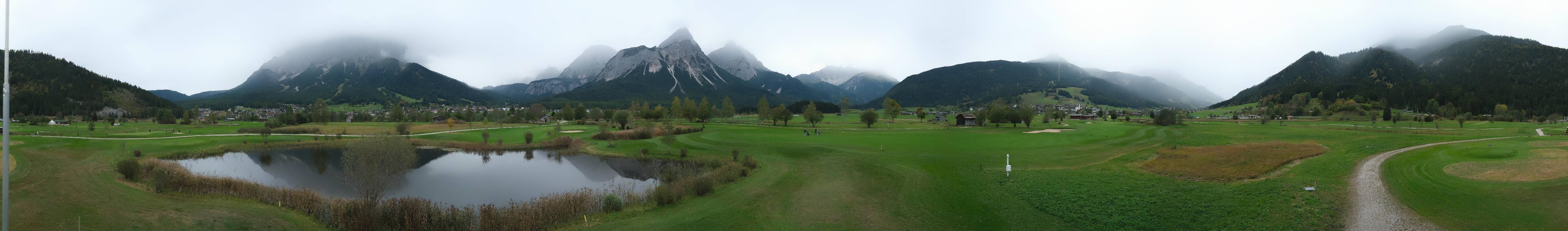 Archiv Foto Webcam Golfclub Zugspitze-Tirol Ehrwald-Lermoos