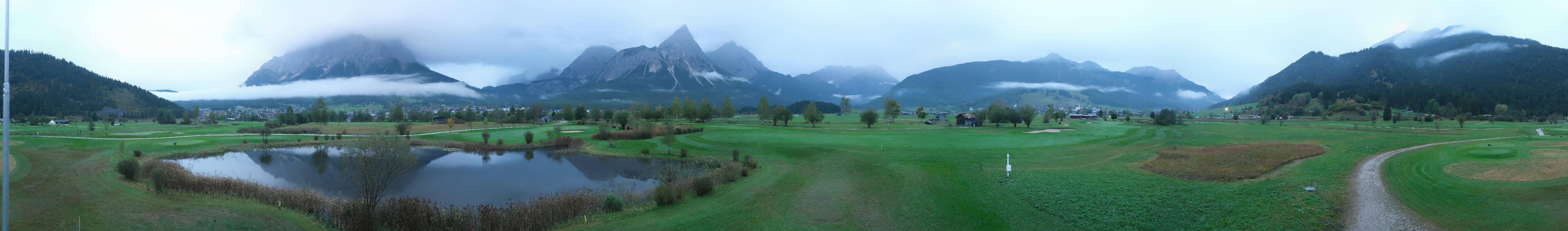 Archiv Foto Webcam Golfclub Zugspitze-Tirol Ehrwald-Lermoos
