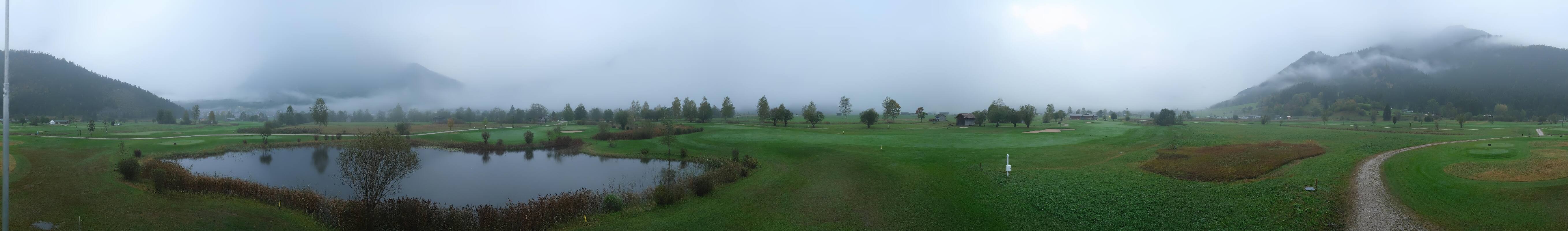 Archived image Webcam Ehrwald-Lermoos: Golf Club Zugspitze