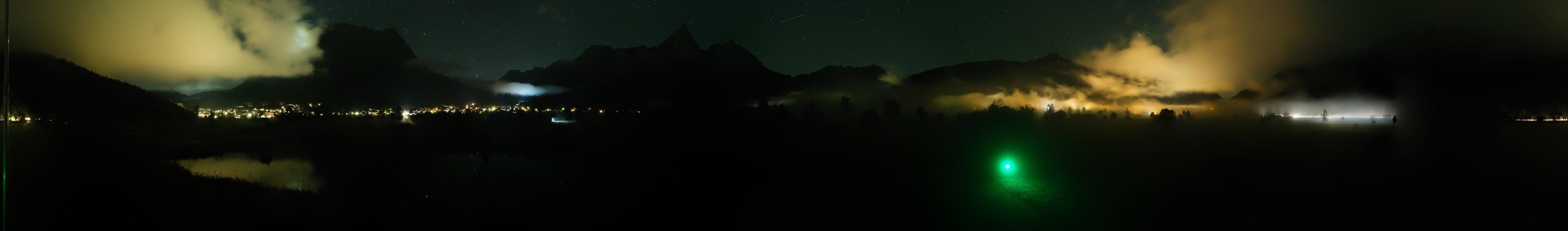 Archived image Webcam Ehrwald-Lermoos: Golf Club Zugspitze