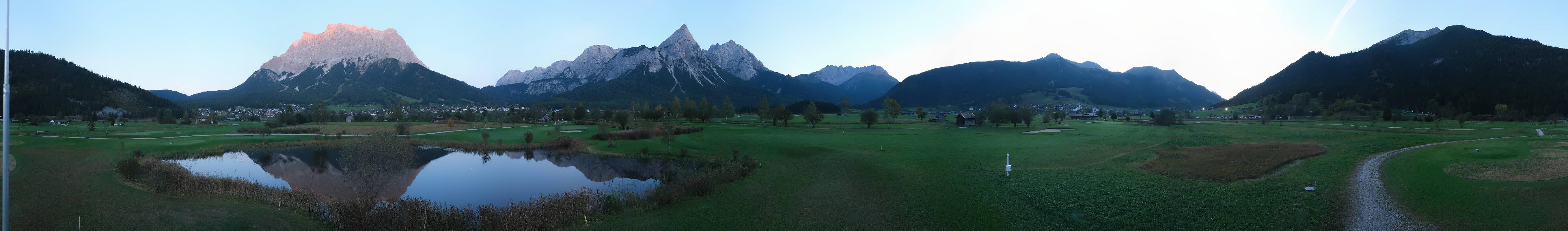 Archiv Foto Webcam Golfclub Zugspitze-Tirol Ehrwald-Lermoos