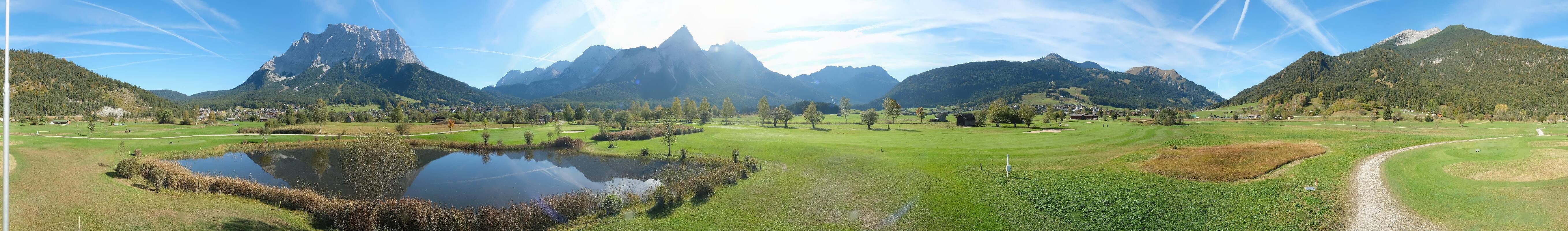 Archiv Foto Webcam Golfclub Zugspitze-Tirol Ehrwald-Lermoos
