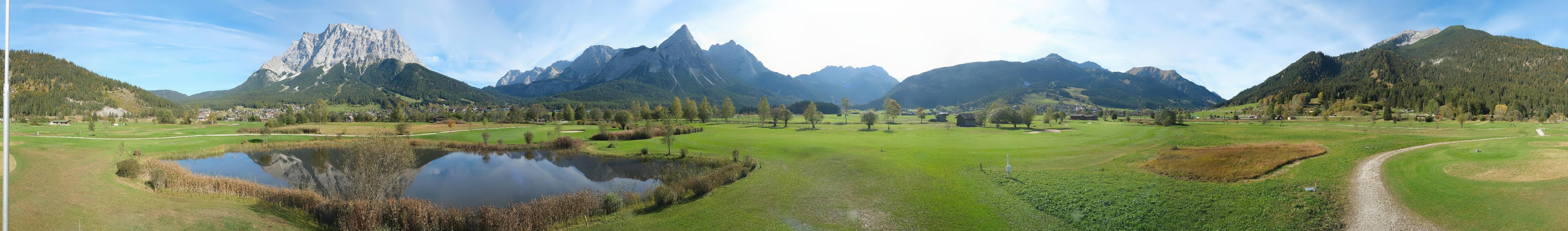 Archiv Foto Webcam Golfclub Zugspitze-Tirol Ehrwald-Lermoos