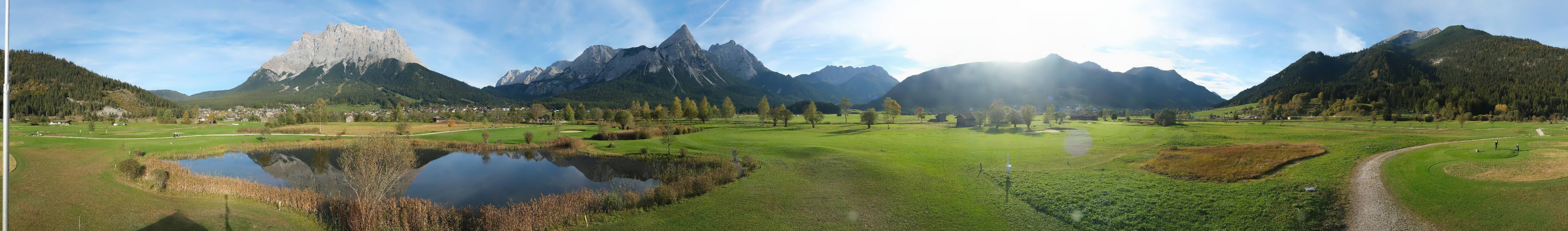 Archiv Foto Webcam Golfclub Zugspitze-Tirol Ehrwald-Lermoos