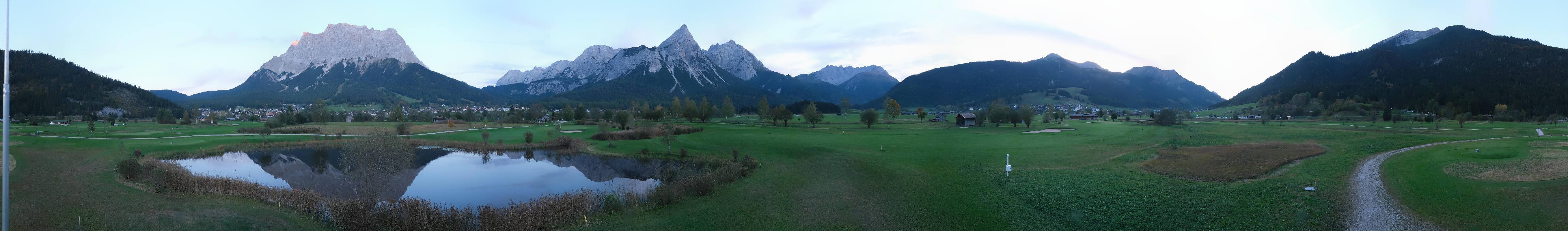 Archiv Foto Webcam Golfclub Zugspitze-Tirol Ehrwald-Lermoos
