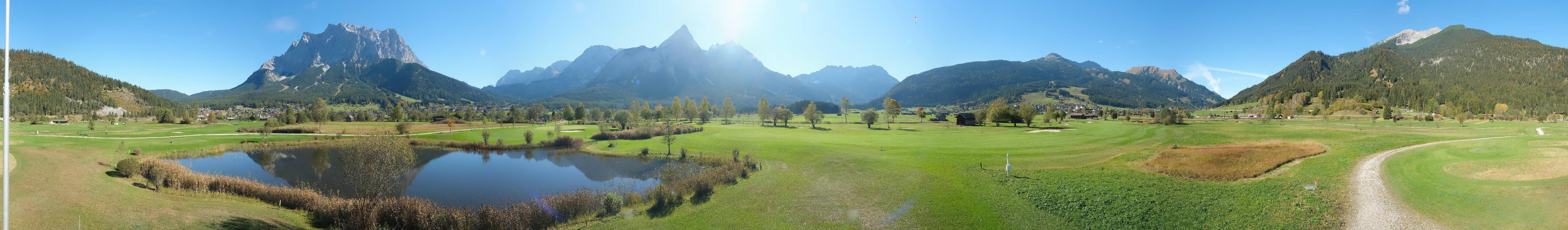 Archiv Foto Webcam Golfclub Zugspitze-Tirol Ehrwald-Lermoos