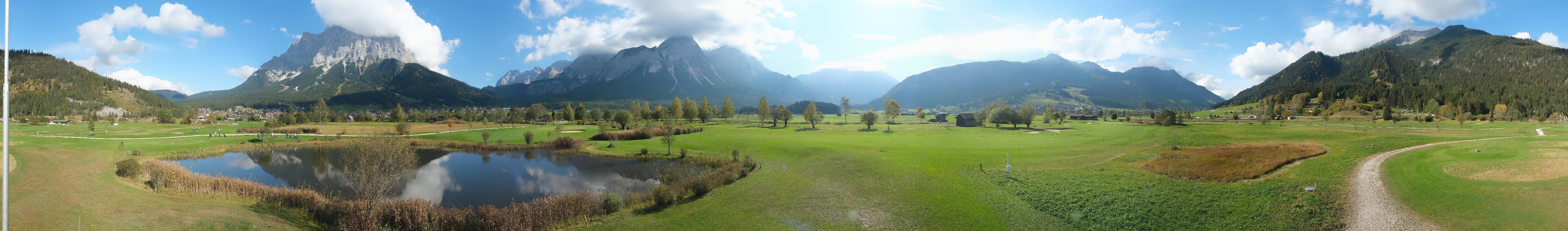 Archiv Foto Webcam Golfclub Zugspitze-Tirol Ehrwald-Lermoos