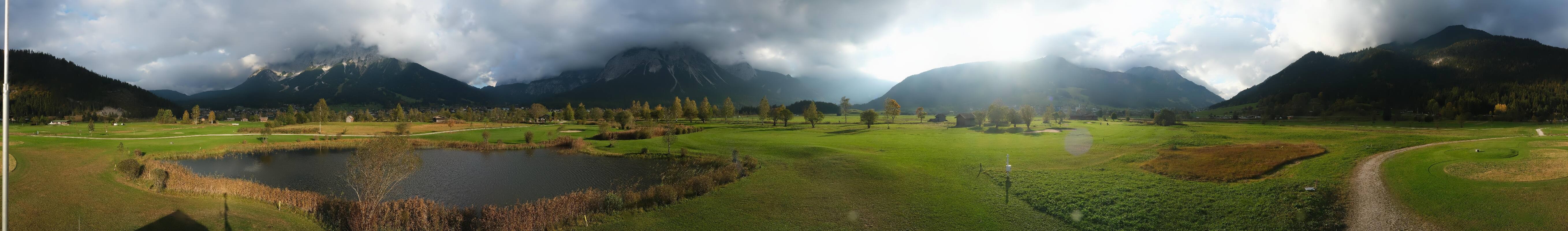 Archiv Foto Webcam Golfclub Zugspitze-Tirol Ehrwald-Lermoos