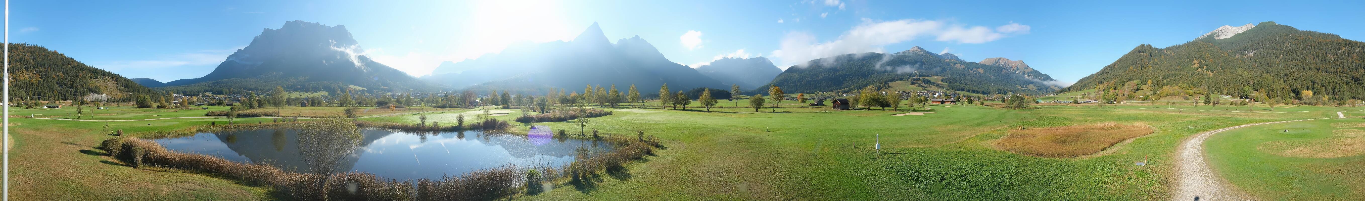 Archiv Foto Webcam Golfclub Zugspitze-Tirol Ehrwald-Lermoos