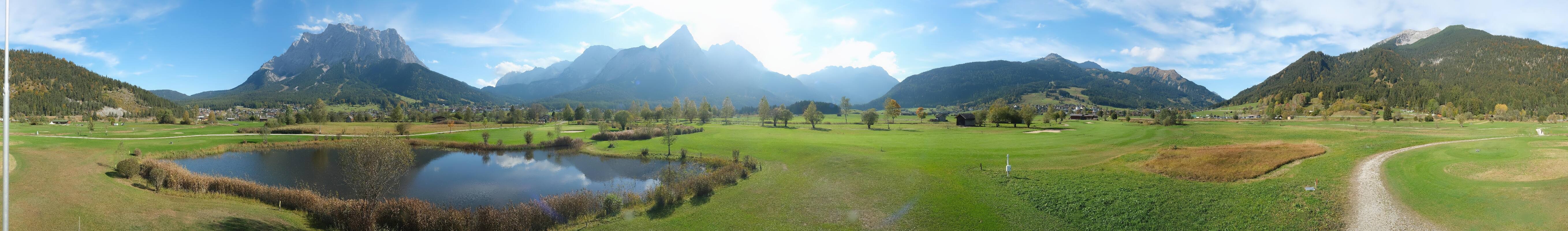 Archiv Foto Webcam Golfclub Zugspitze-Tirol Ehrwald-Lermoos