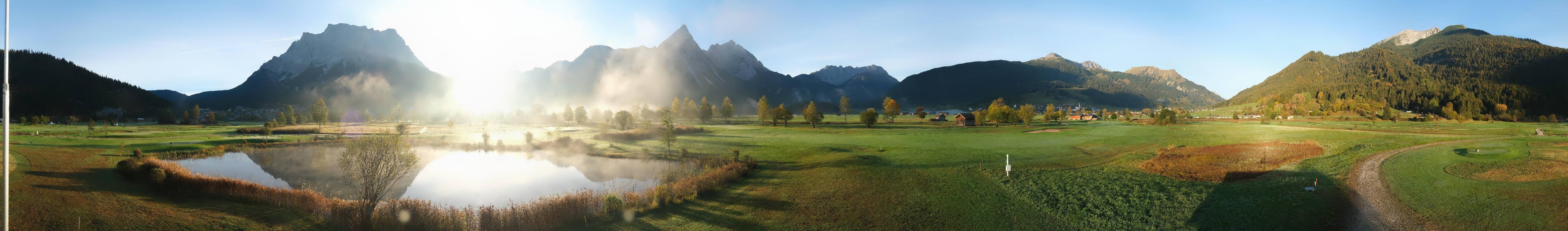 Archiv Foto Webcam Golfclub Zugspitze-Tirol Ehrwald-Lermoos
