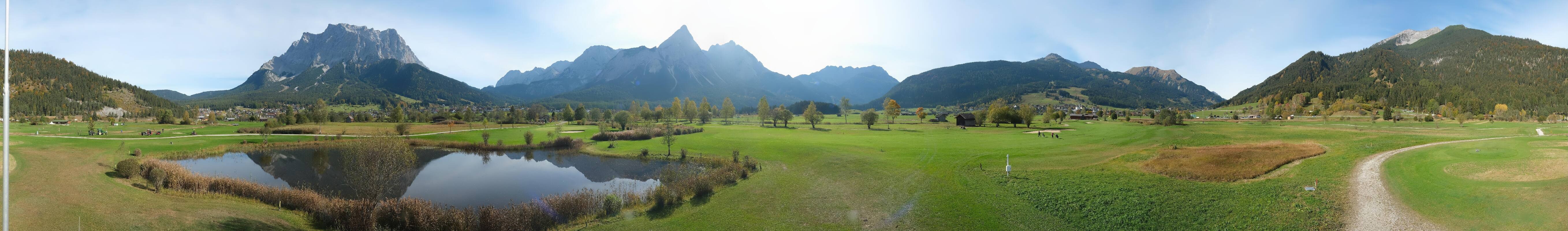 Archiv Foto Webcam Golfclub Zugspitze-Tirol Ehrwald-Lermoos