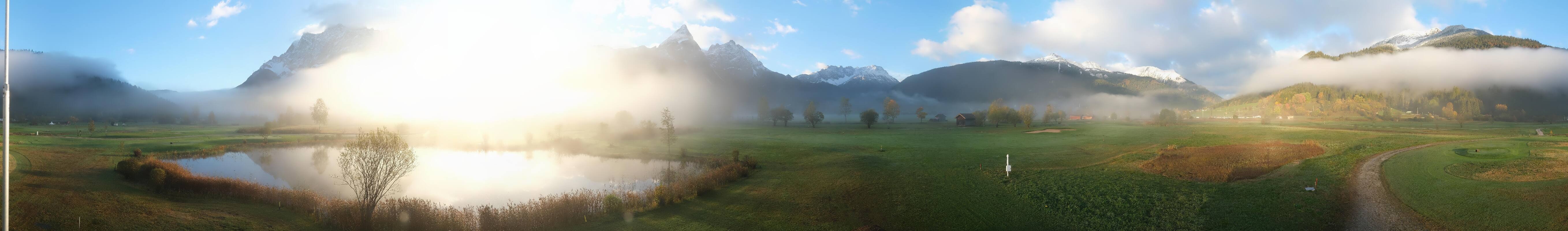 Archiv Foto Webcam Golfclub Zugspitze-Tirol Ehrwald-Lermoos