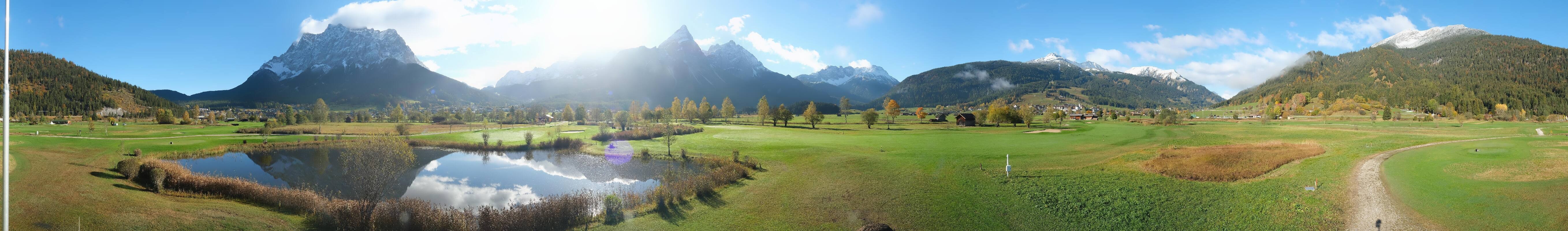 Archiv Foto Webcam Golfclub Zugspitze-Tirol Ehrwald-Lermoos