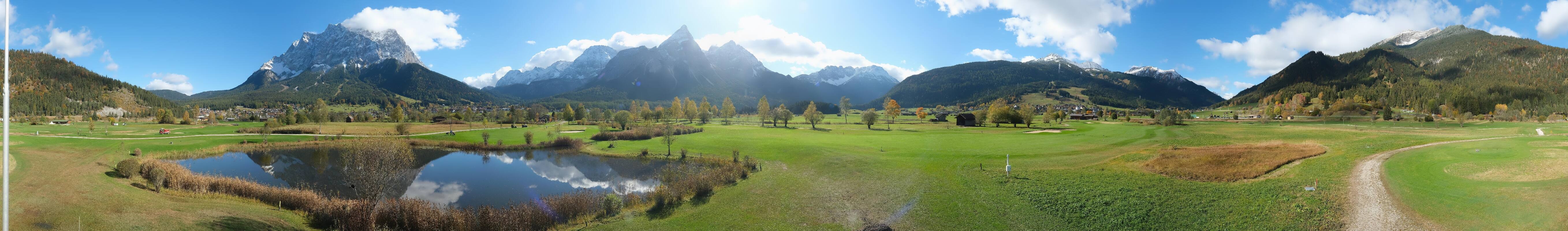 Archiv Foto Webcam Golfclub Zugspitze-Tirol Ehrwald-Lermoos