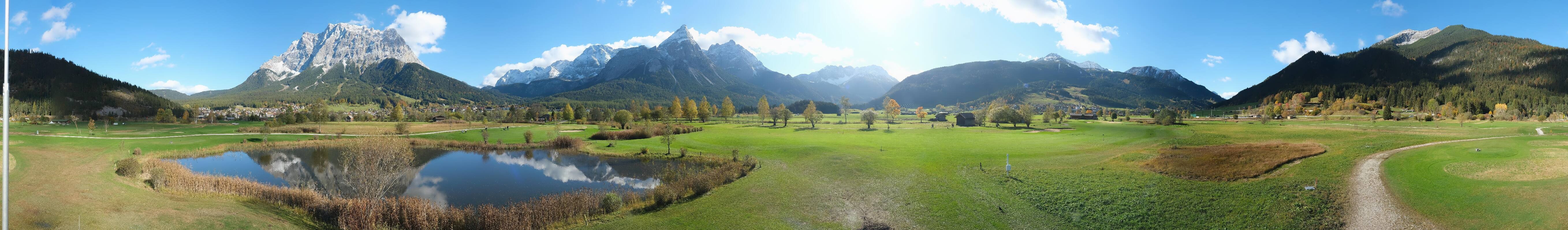 Archiv Foto Webcam Golfclub Zugspitze-Tirol Ehrwald-Lermoos